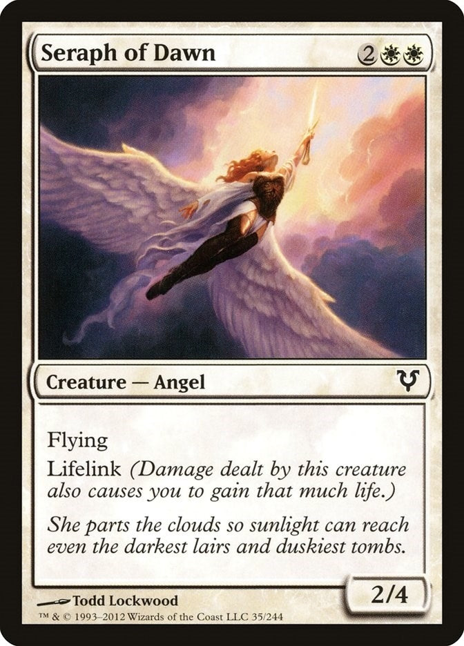 Image for Seraph of Dawn (Avacyn Restored) (35) - Magic: The Gathering