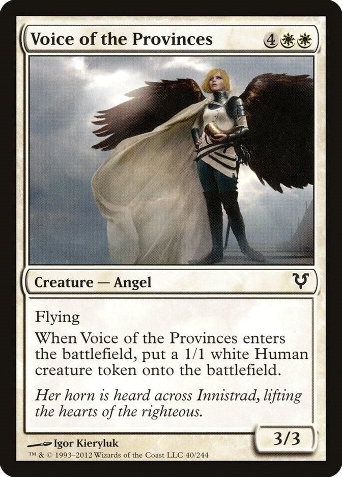 Image for Voice of the Provinces (Avacyn Restored) (40) - Magic: The Gathering
