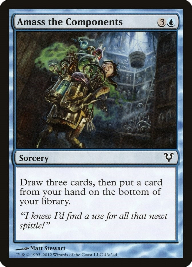 Image for Amass the Components (Avacyn Restored) (43) - Magic: The Gathering