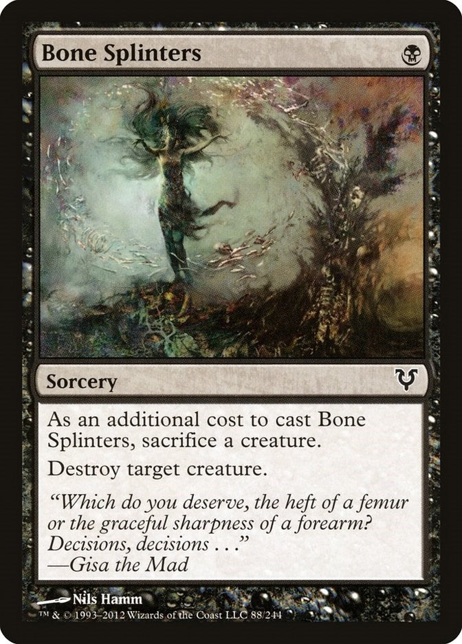 Image for Bone Splinters (Avacyn Restored) (88) - Magic: The Gathering