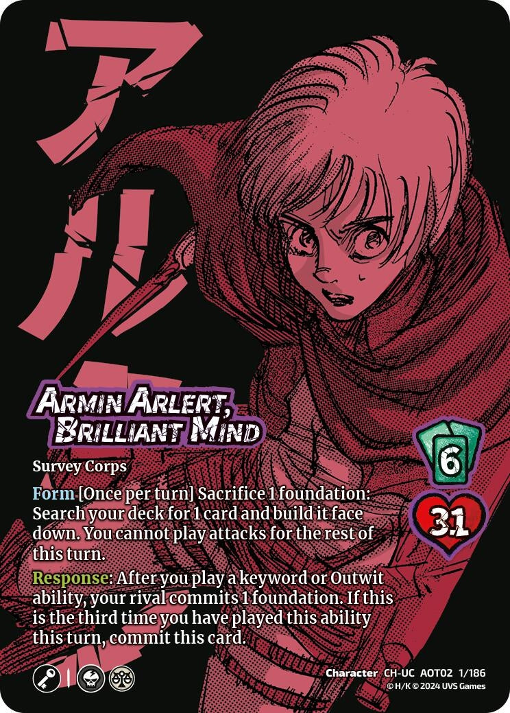 Image for Armin Arlert, Brilliant Mind (Attack On Titan: Origins of Power) (1/186) - UniVersus