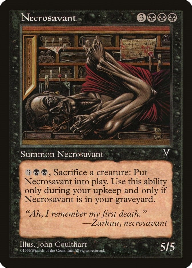 Image for Necrosavant (Visions) - Magic: The Gathering