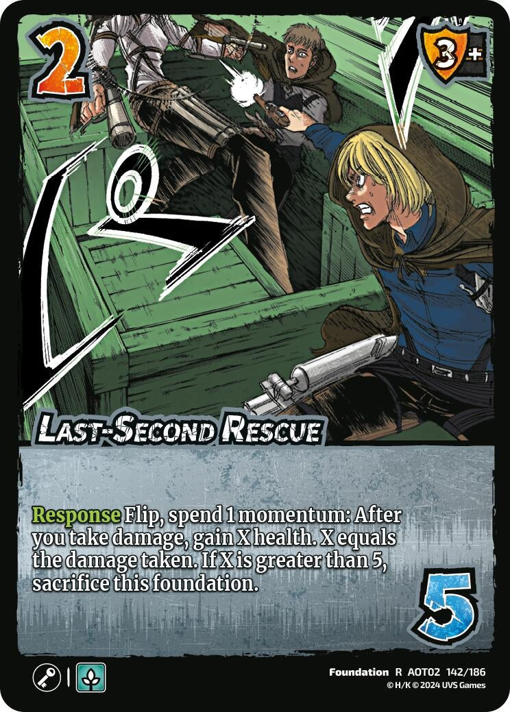 Image for Last-Second Rescue (Attack On Titan: Origins of Power) (142/186) - UniVersus