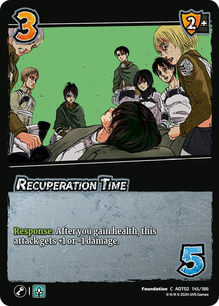 Image for Recuperation Time (Attack On Titan: Origins of Power) (145/186) - UniVersus