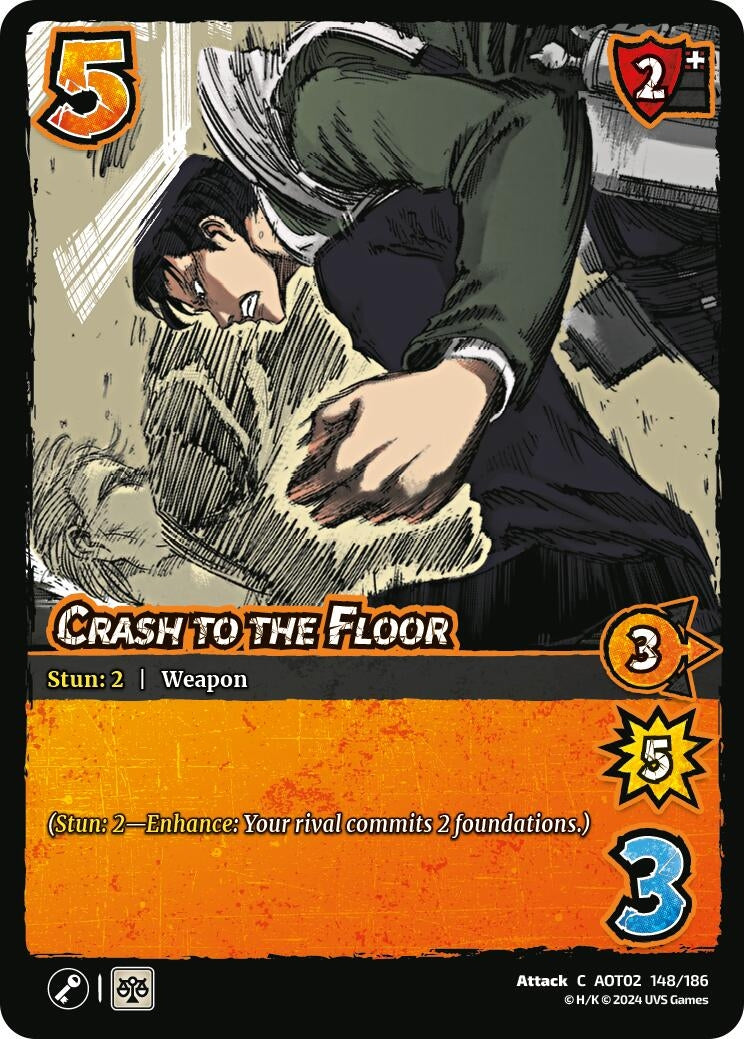 Image for Crash to the Floor (Attack On Titan: Origins of Power) (148/186) - UniVersus