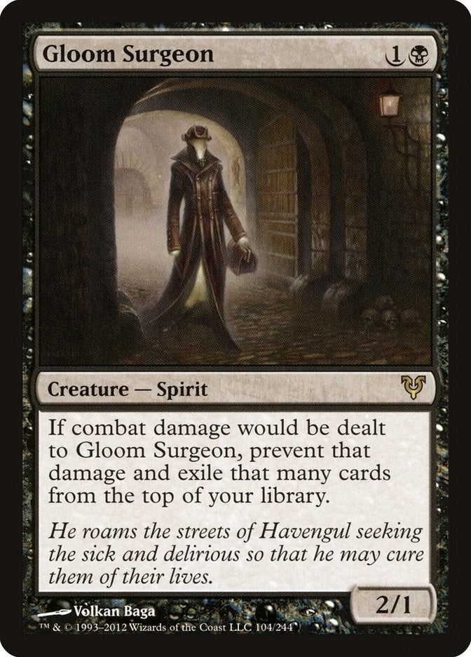 Image for Gloom Surgeon (Avacyn Restored) (104) - Magic: The Gathering