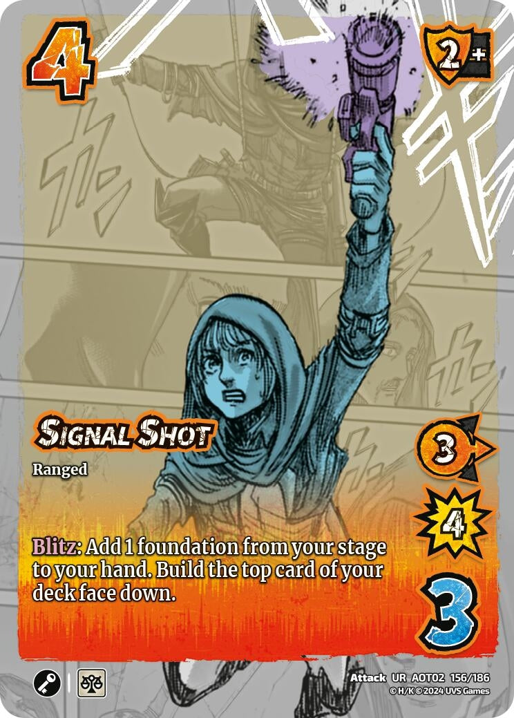 Image for Signal Shot (Attack On Titan: Origins of Power) (156/186) - UniVersus