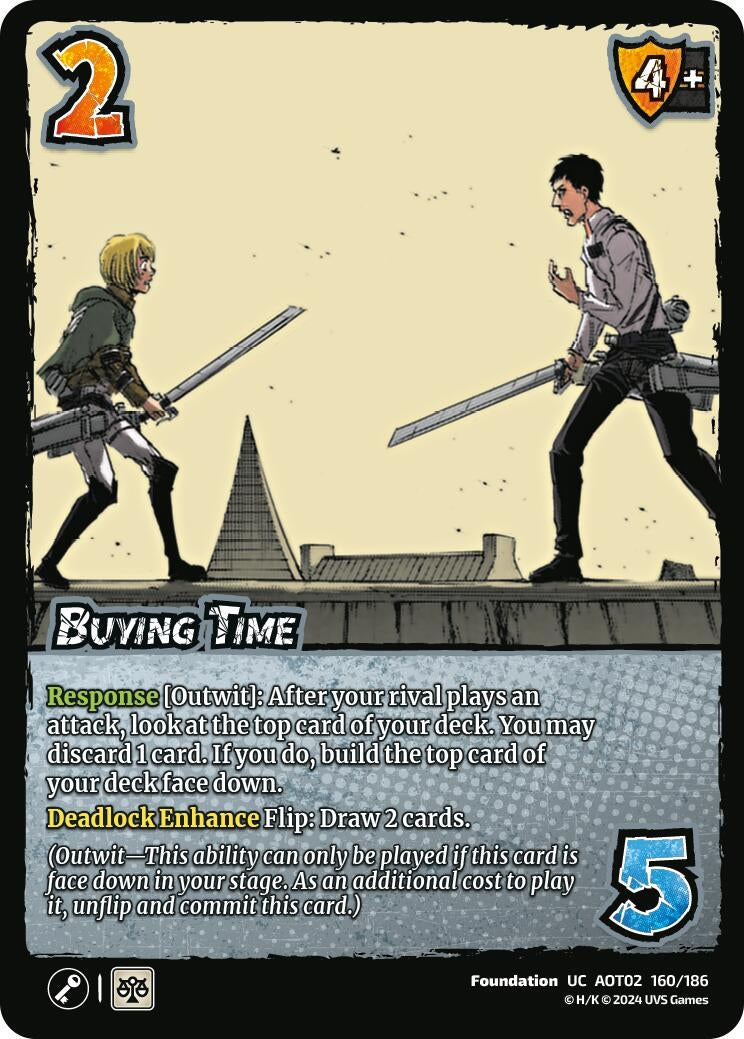 Image for Buying Time (Attack On Titan: Origins of Power) (160/186) - UniVersus
