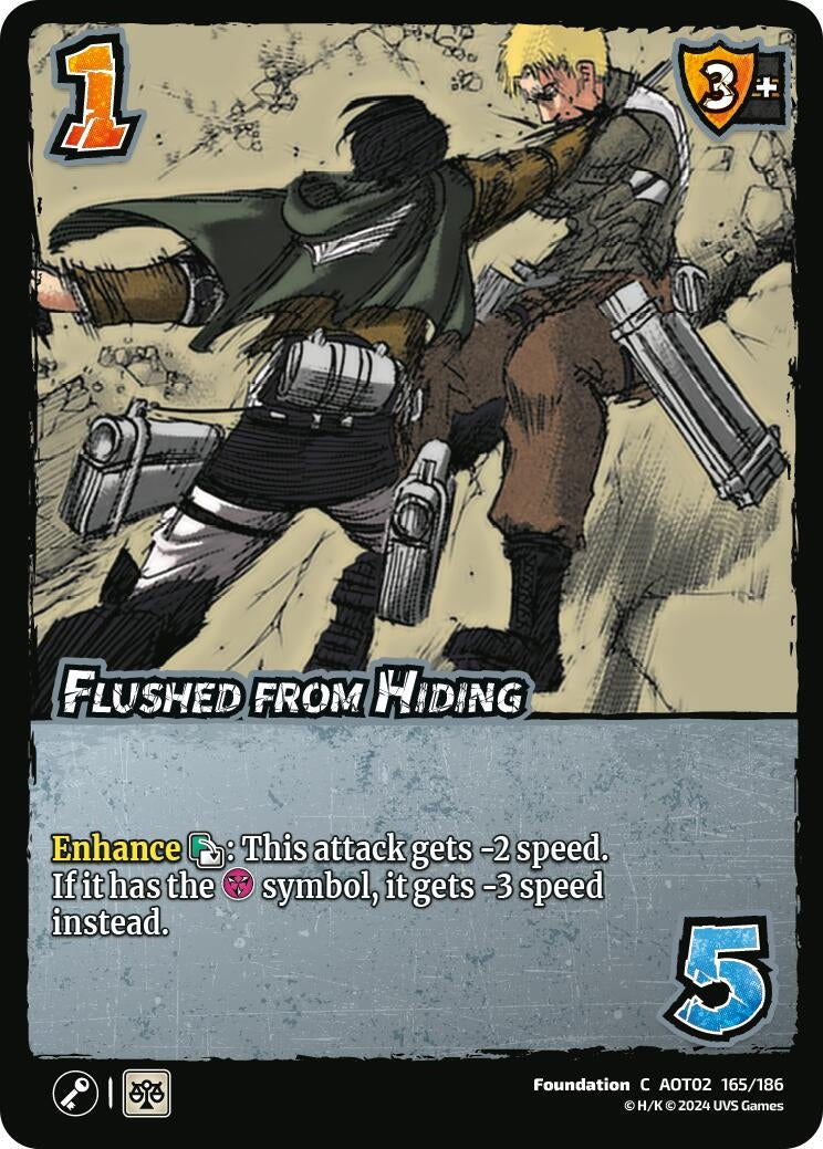 Image for Flushed from Hiding (Attack On Titan: Origins of Power) (165/186) - UniVersus