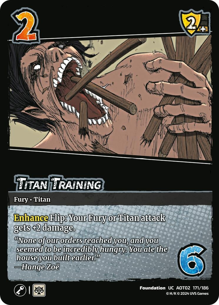 Image for Titan Training (Attack On Titan: Origins of Power) (171/186) - UniVersus