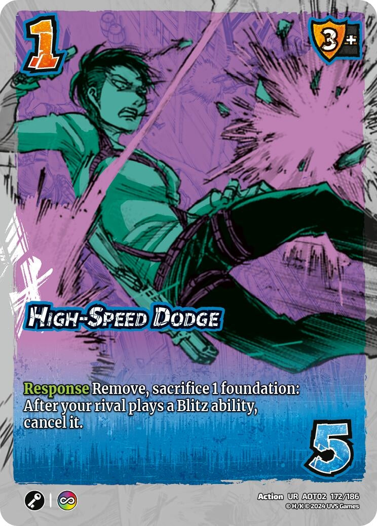 Image for High-Speed Dodge (Attack On Titan: Origins of Power) (172/186) - UniVersus