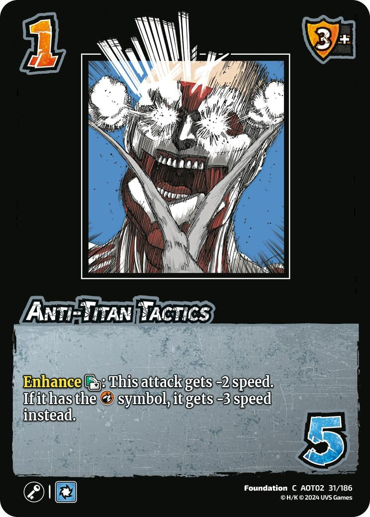 Image for Anti-Titan Tactics (Attack On Titan: Origins of Power) (31/186) - UniVersus