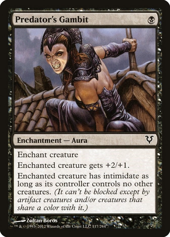Image for Predator's Gambit (Avacyn Restored) (117) - Magic: The Gathering