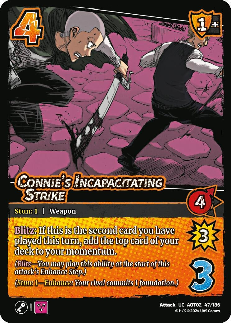 Image for Connie's Incapacitating Strike (Attack On Titan: Origins of Power) (47/186) - UniVersus