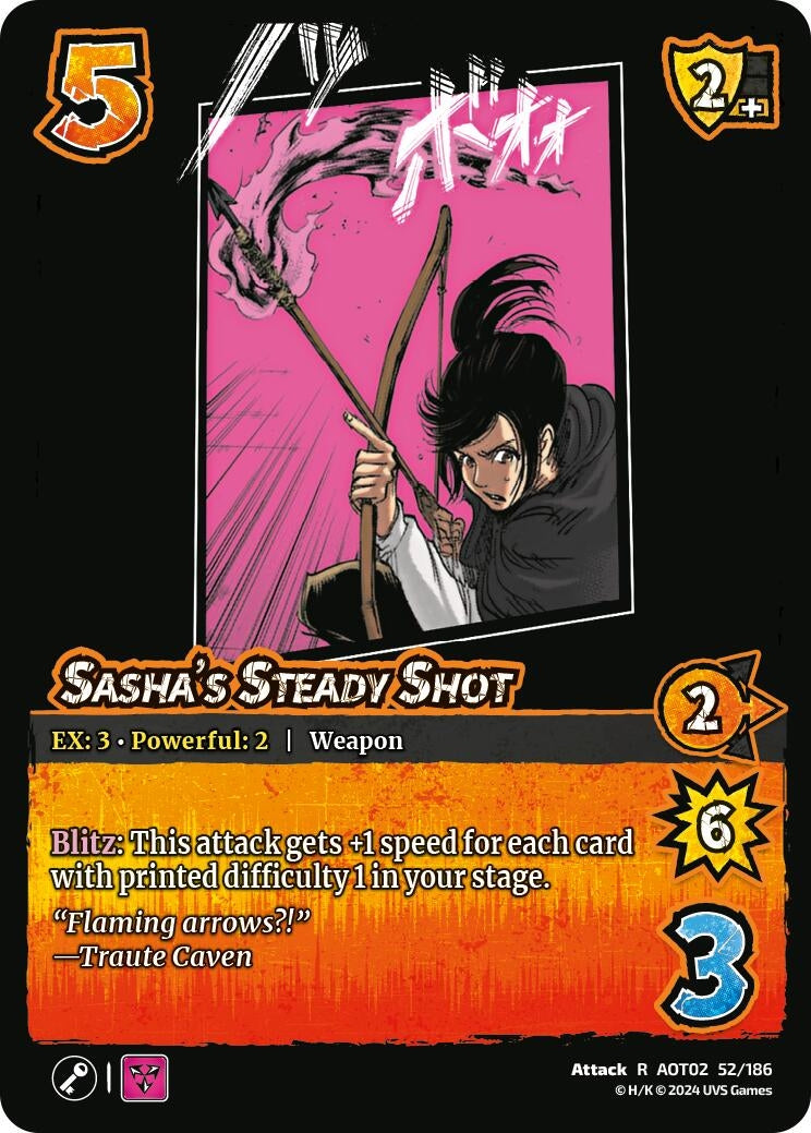 Image for Sasha's Steady Shot (Attack On Titan: Origins of Power) (52/186) - UniVersus