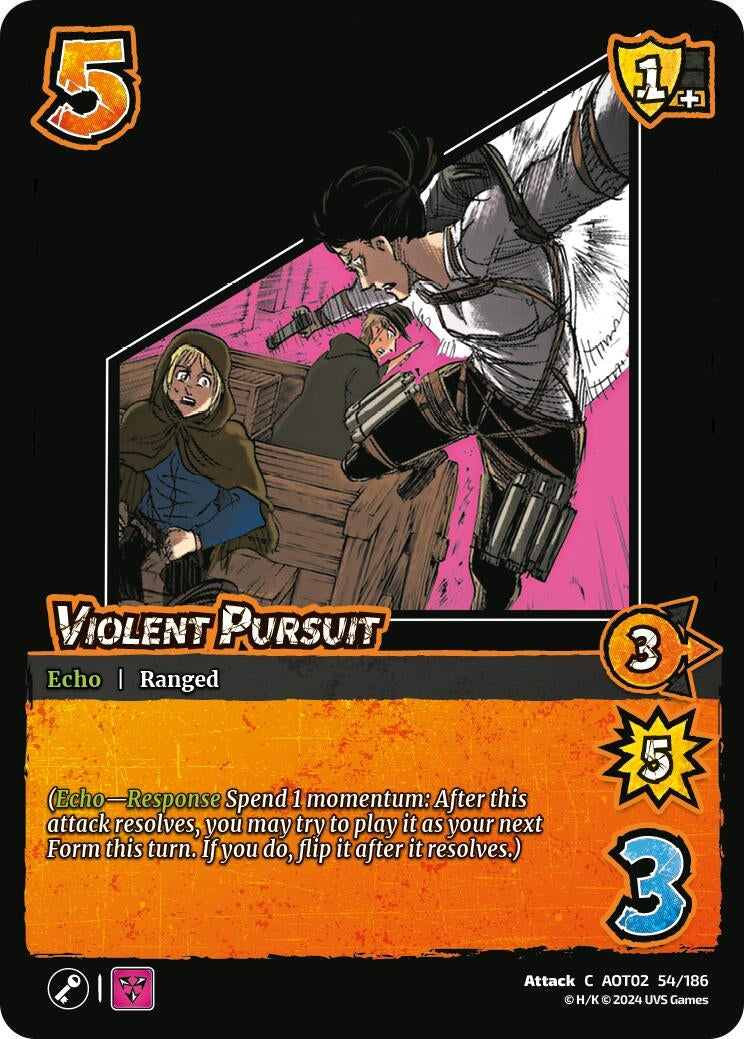Image for Violent Pursuit (Attack On Titan: Origins of Power) (54/186) - UniVersus