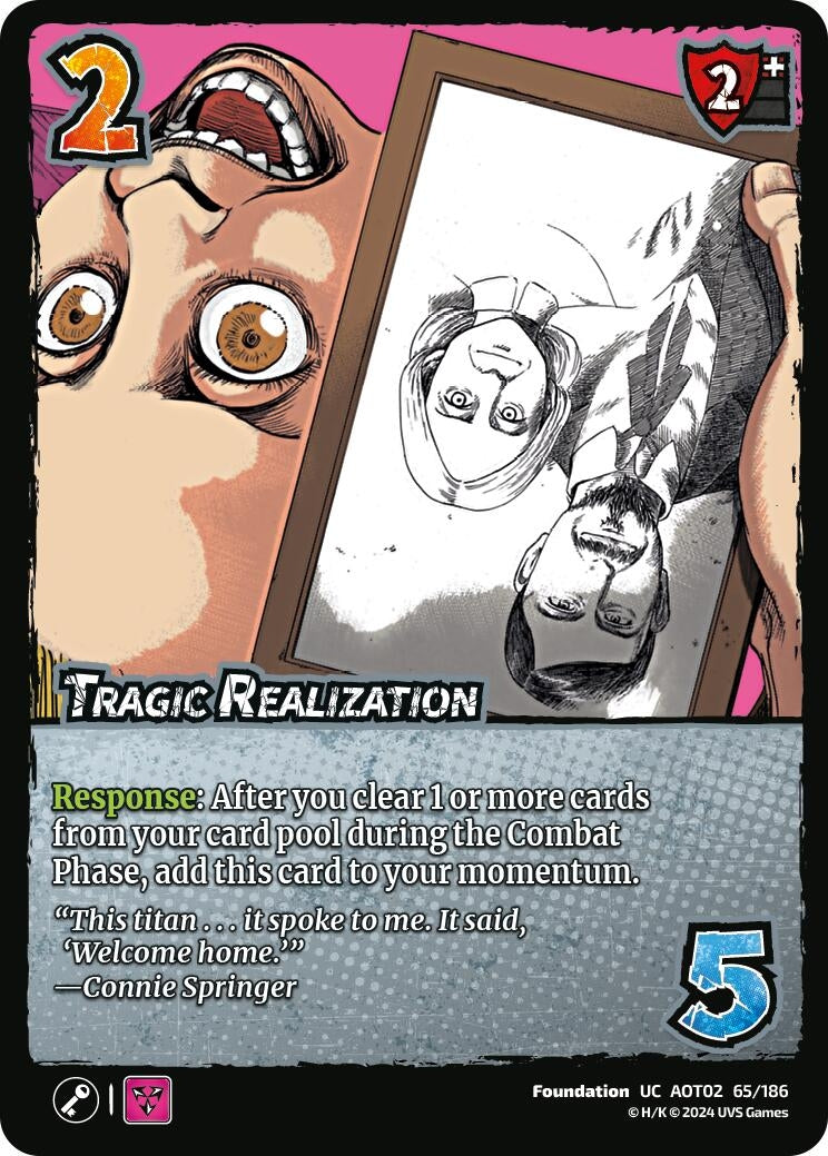Image for Tragic Realization (Attack On Titan: Origins of Power) (65/186) - UniVersus