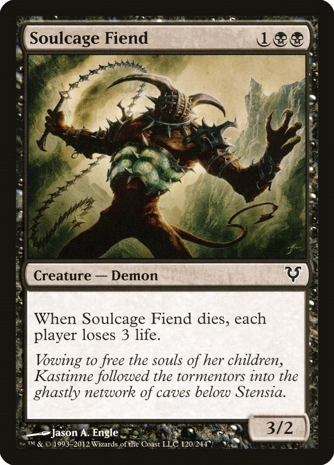 Image for Soulcage Fiend (Avacyn Restored) (120) - Magic: The Gathering