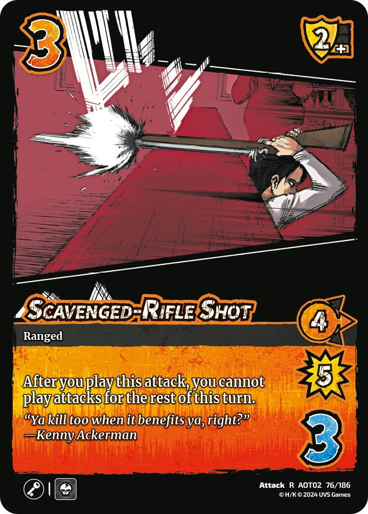 Image for Scavenged-Rifle Shot (Attack On Titan: Origins of Power) (76/186) - UniVersus