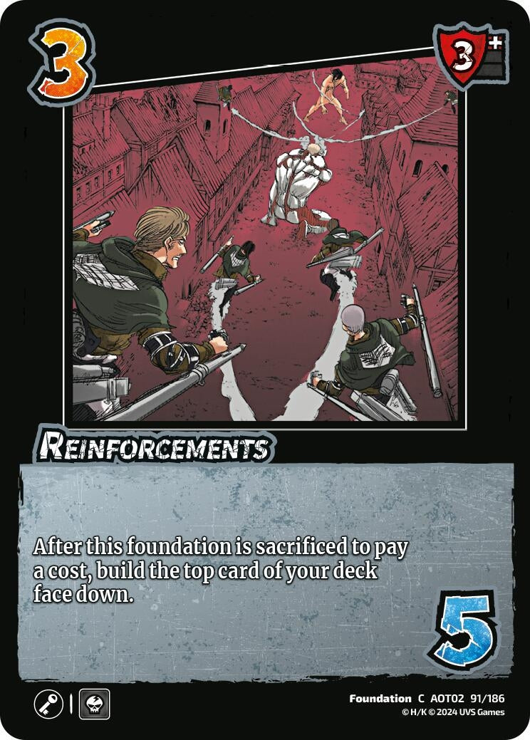Image for Reinforcements (Attack On Titan: Origins of Power) (91/186) - UniVersus