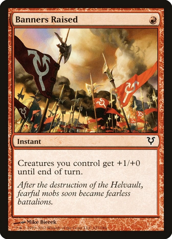 Image for Banners Raised (Avacyn Restored) (127) - Magic: The Gathering