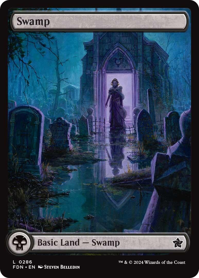 Image for Swamp (0286) (Foundations) (286) - Magic: The Gathering