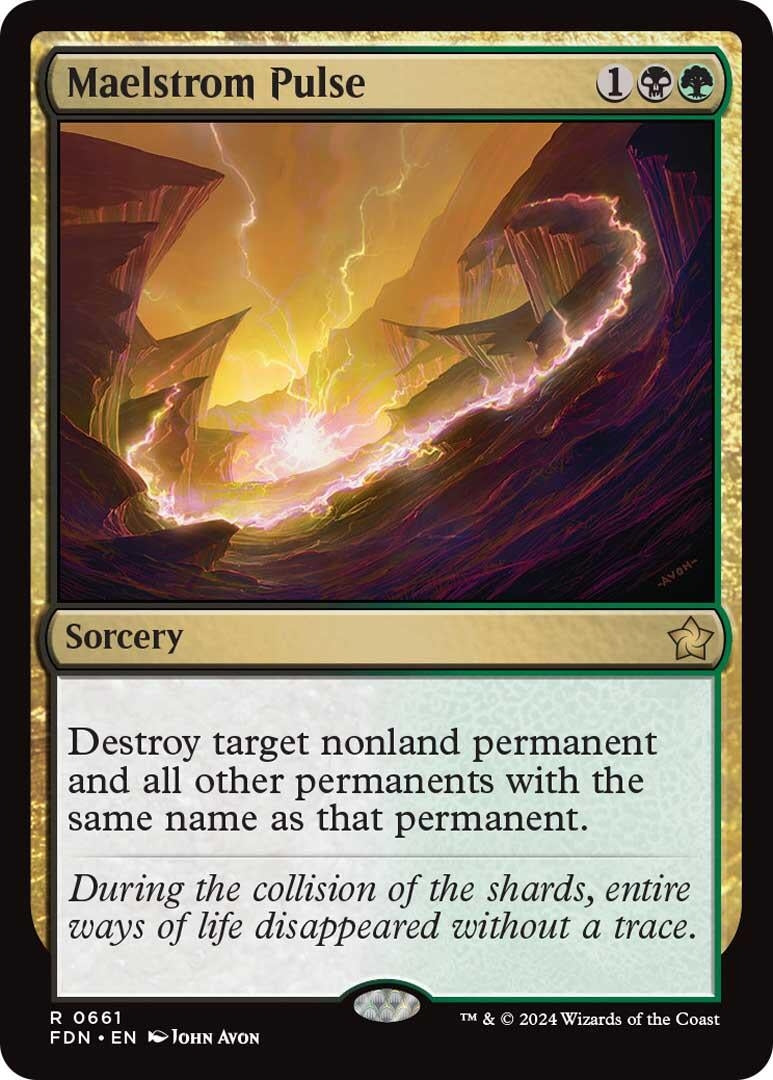 Image for Maelstrom Pulse (Foundations) (661) - Magic: The Gathering