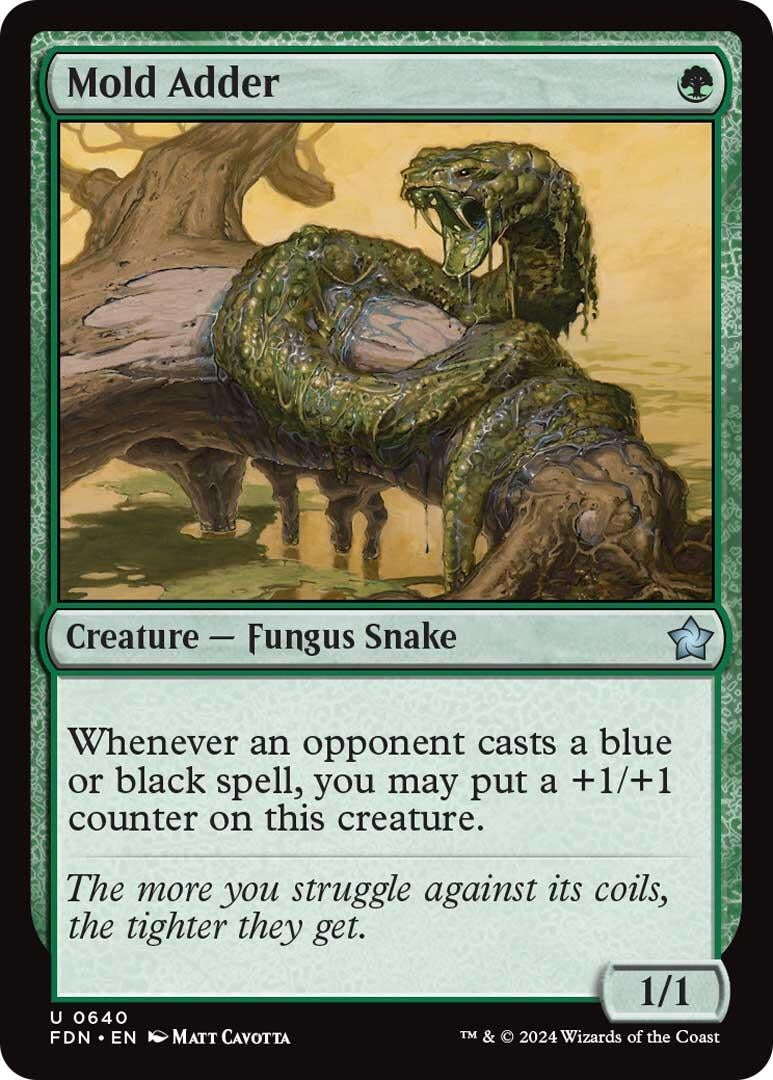 Image for Mold Adder (Foundations) (640) - Magic: The Gathering