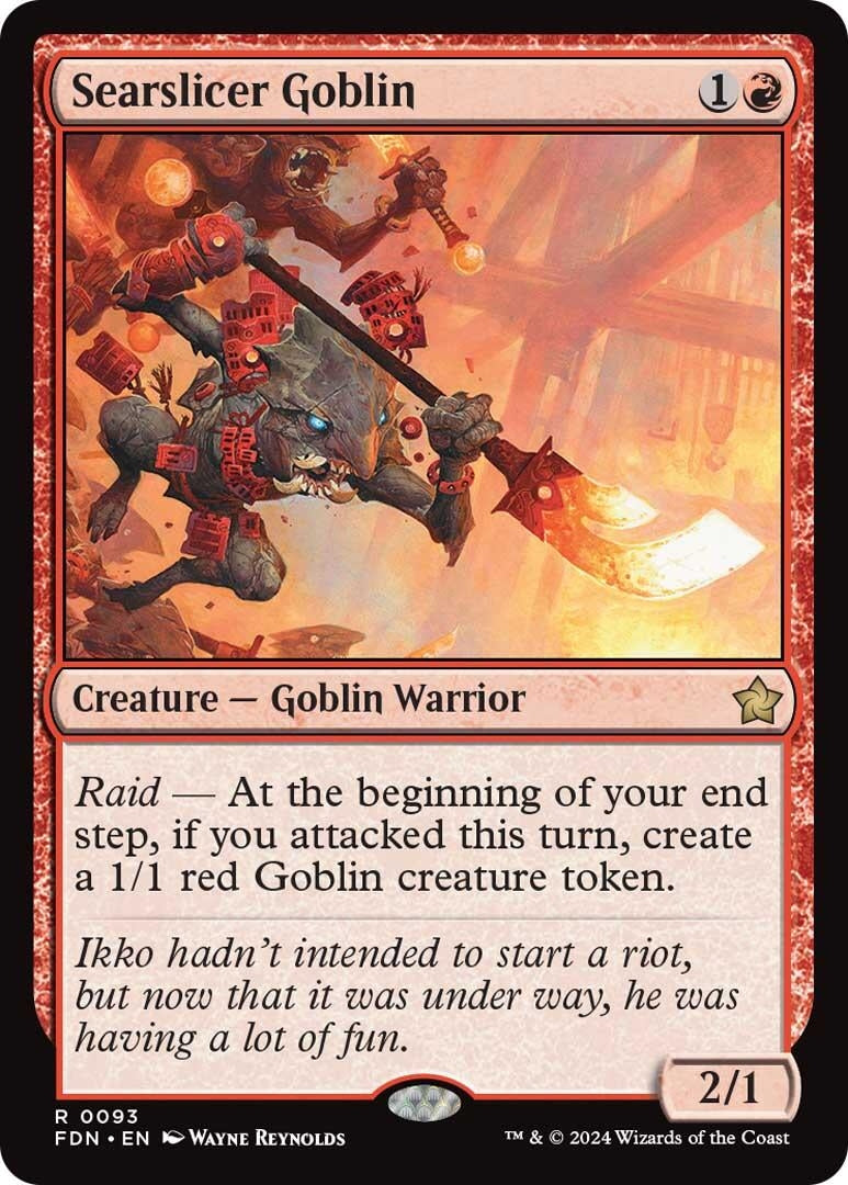 Image for Searslicer Goblin (Foundations) (93) - Magic: The Gathering