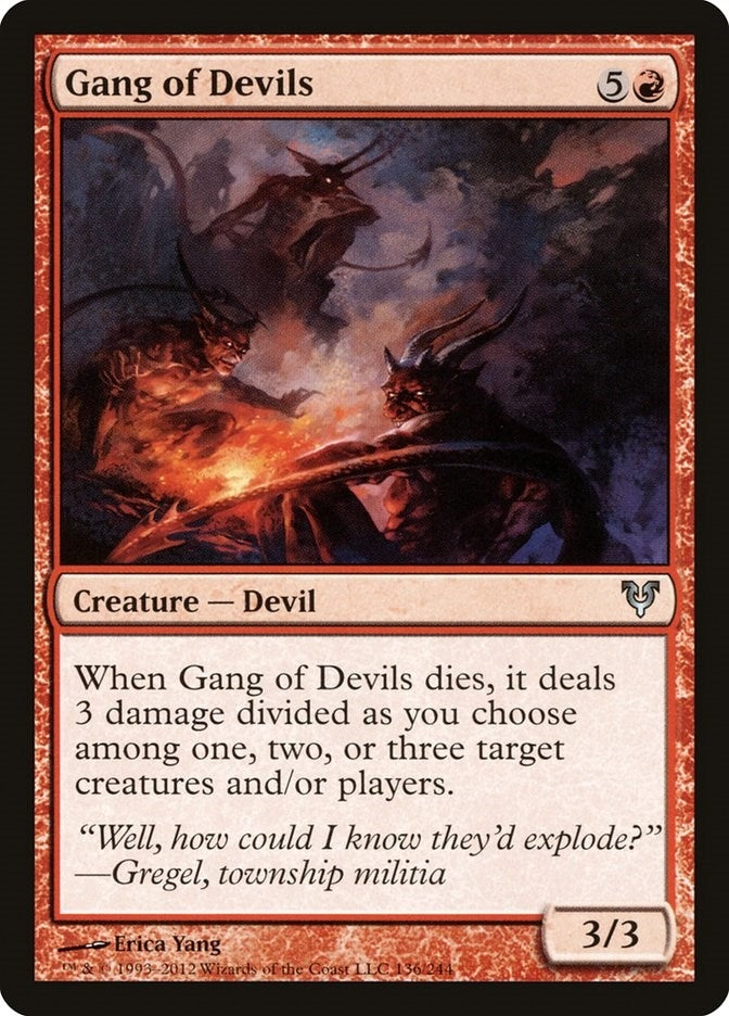Image for Gang of Devils (Avacyn Restored) (136) - Magic: The Gathering