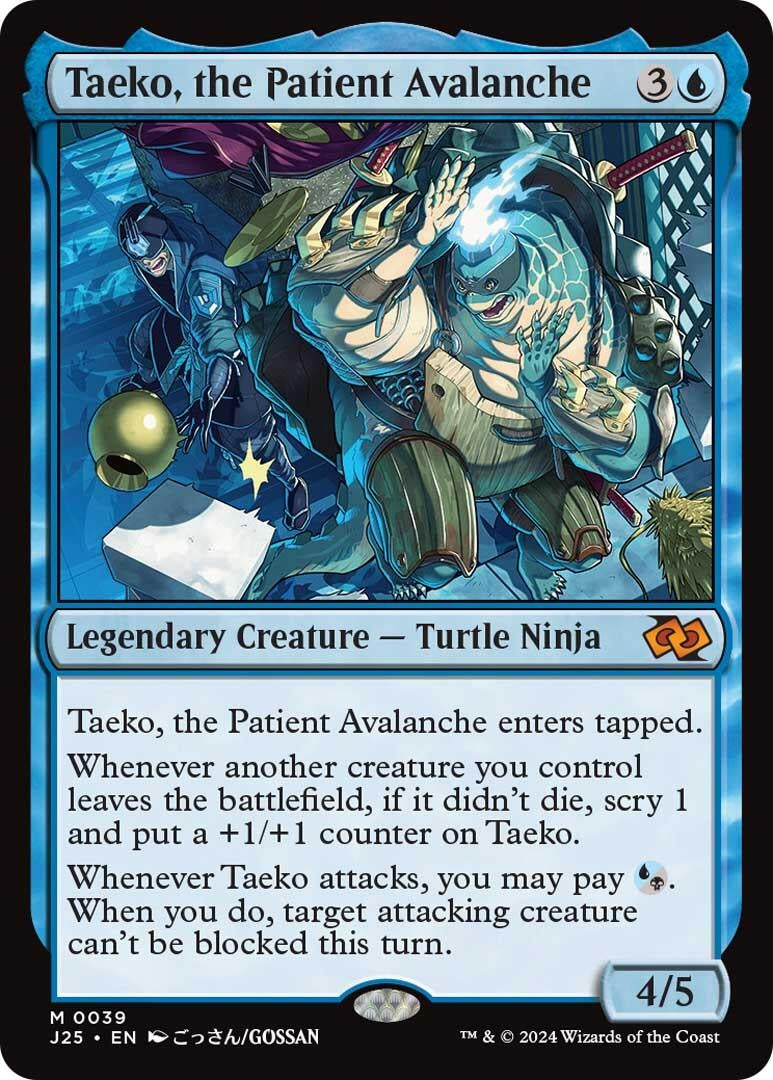 Image for Taeko, the Patient Avalanche (Anime) (Foundations Jumpstart) (39) - Magic: The Gathering