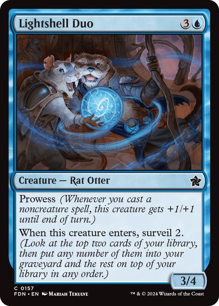 Image for Lightshell Duo (Foundations) (157) - Magic: The Gathering