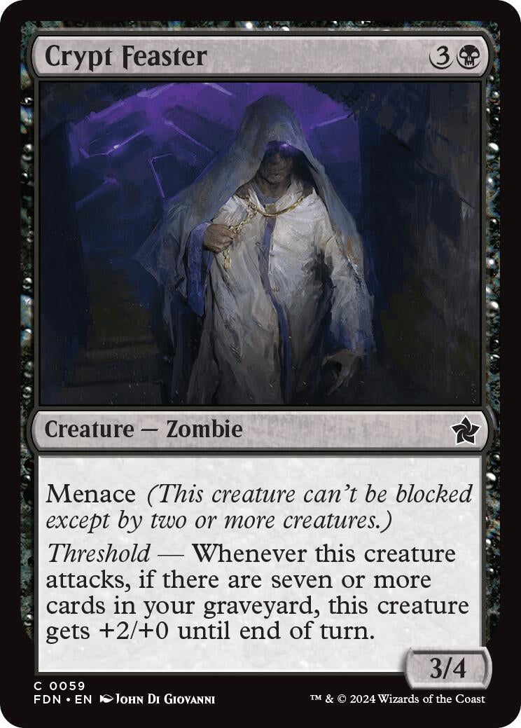 Image for Crypt Feaster (Foundations) (59) - Magic: The Gathering