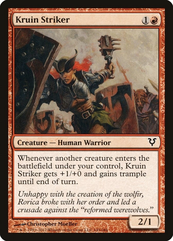 Image for Kruin Striker (Avacyn Restored) (143) - Magic: The Gathering