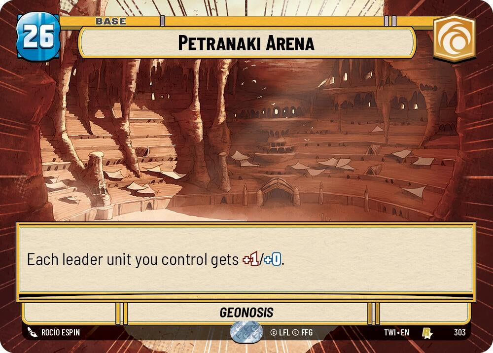 Image for Petranaki Arena (Hyperspace) (Twilight of the Republic) (303) - Star Wars: Unlimited