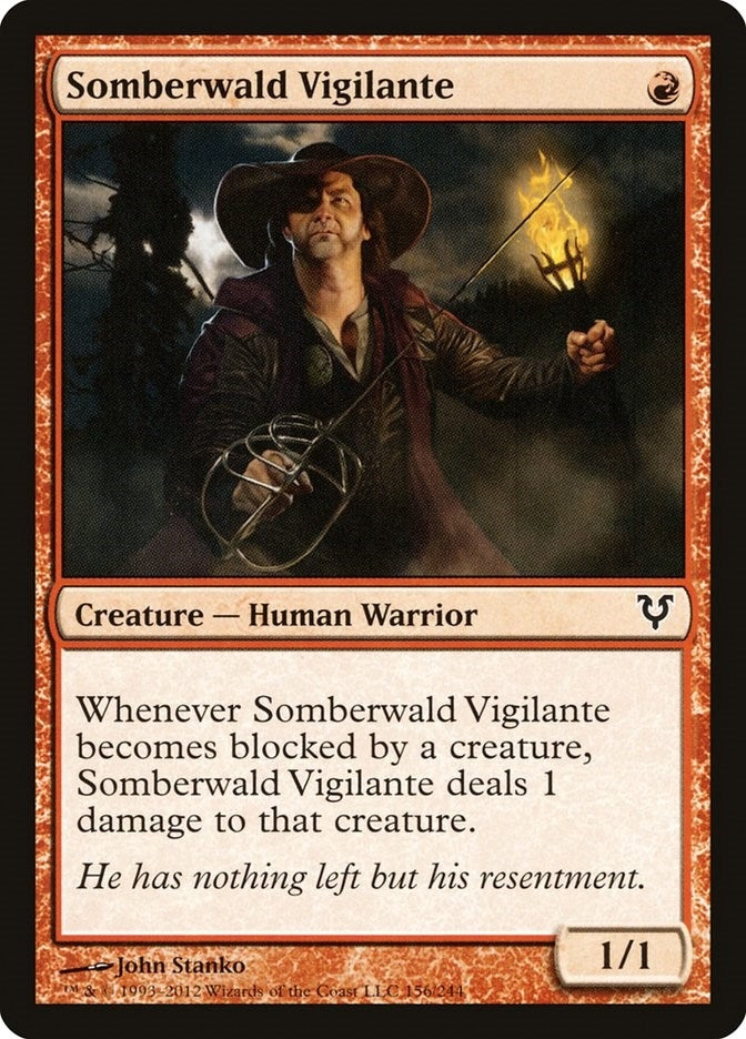 Image for Somberwald Vigilante (Avacyn Restored) (156) - Magic: The Gathering