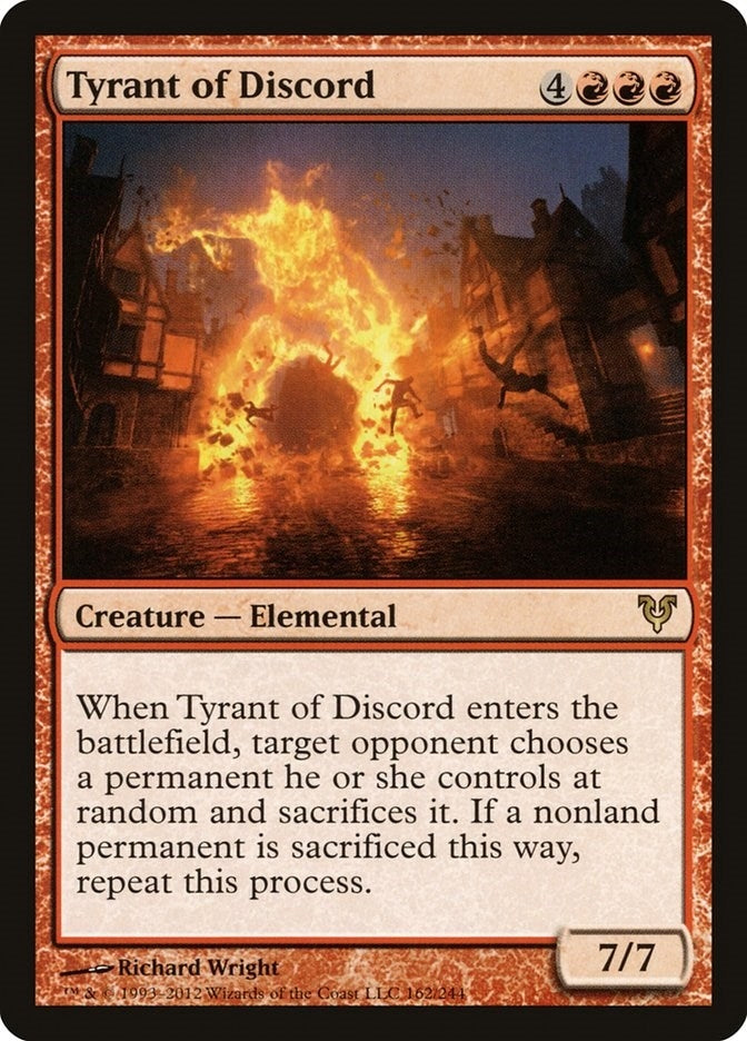 Image for Tyrant of Discord (Avacyn Restored) (162) - Magic: The Gathering