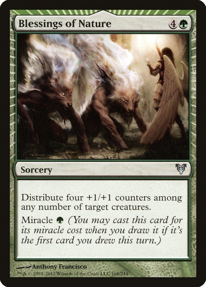 Image for Blessings of Nature (Avacyn Restored) (168) - Magic: The Gathering