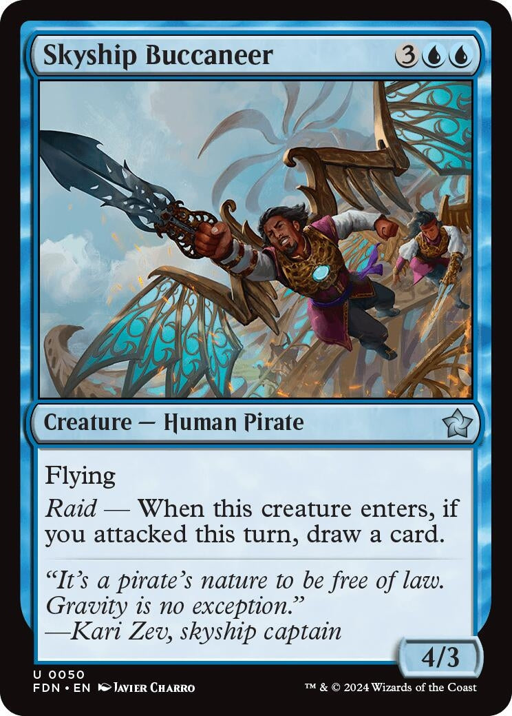 Image for Skyship Buccaneer (Foundations) (50) - Magic: The Gathering