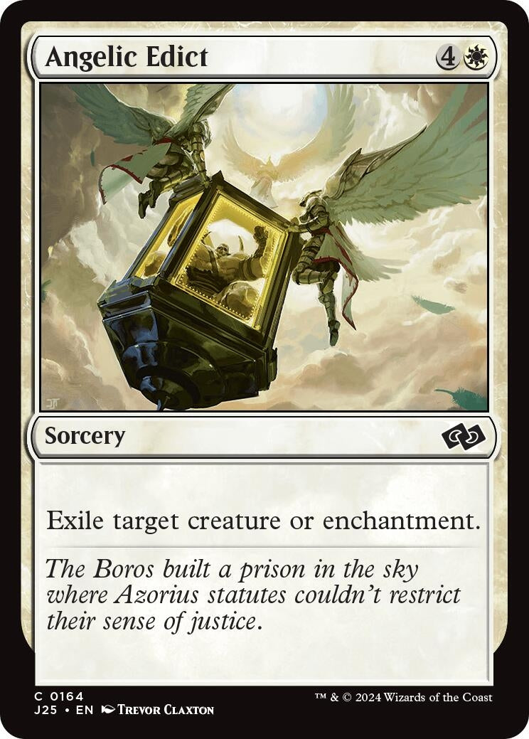 Image for Angelic Edict (Foundations Jumpstart) (164) - Magic: The Gathering