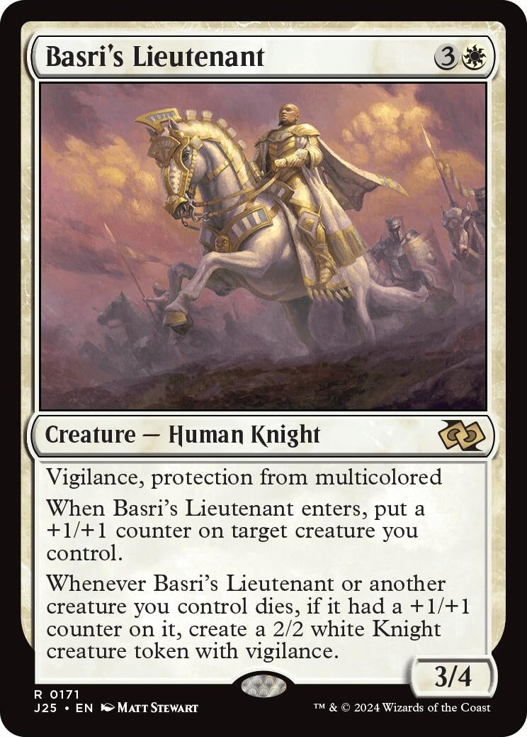 Image for Basri's Lieutenant (Foundations Jumpstart) (171) - Magic: The Gathering