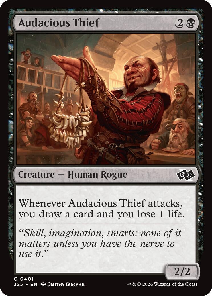 Image for Audacious Thief (Foundations Jumpstart) (401) - Magic: The Gathering