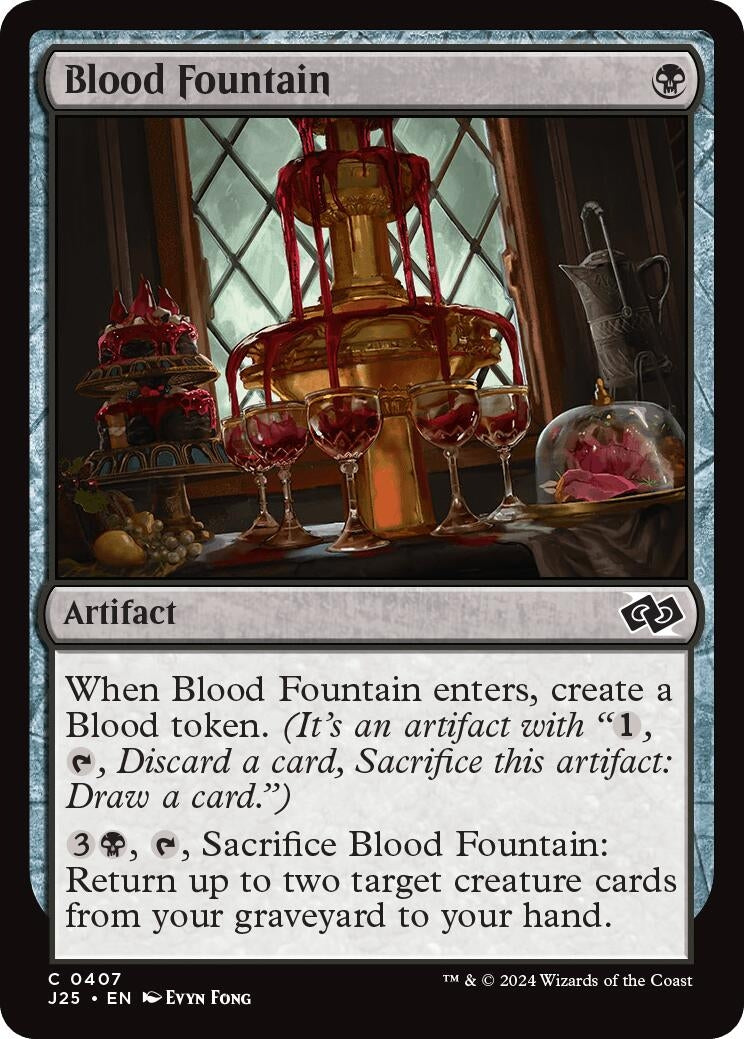 Image for Blood Fountain (Foundations Jumpstart) (407) - Magic: The Gathering