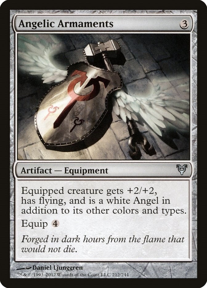 Image for Angelic Armaments (Avacyn Restored) (212) - Magic: The Gathering