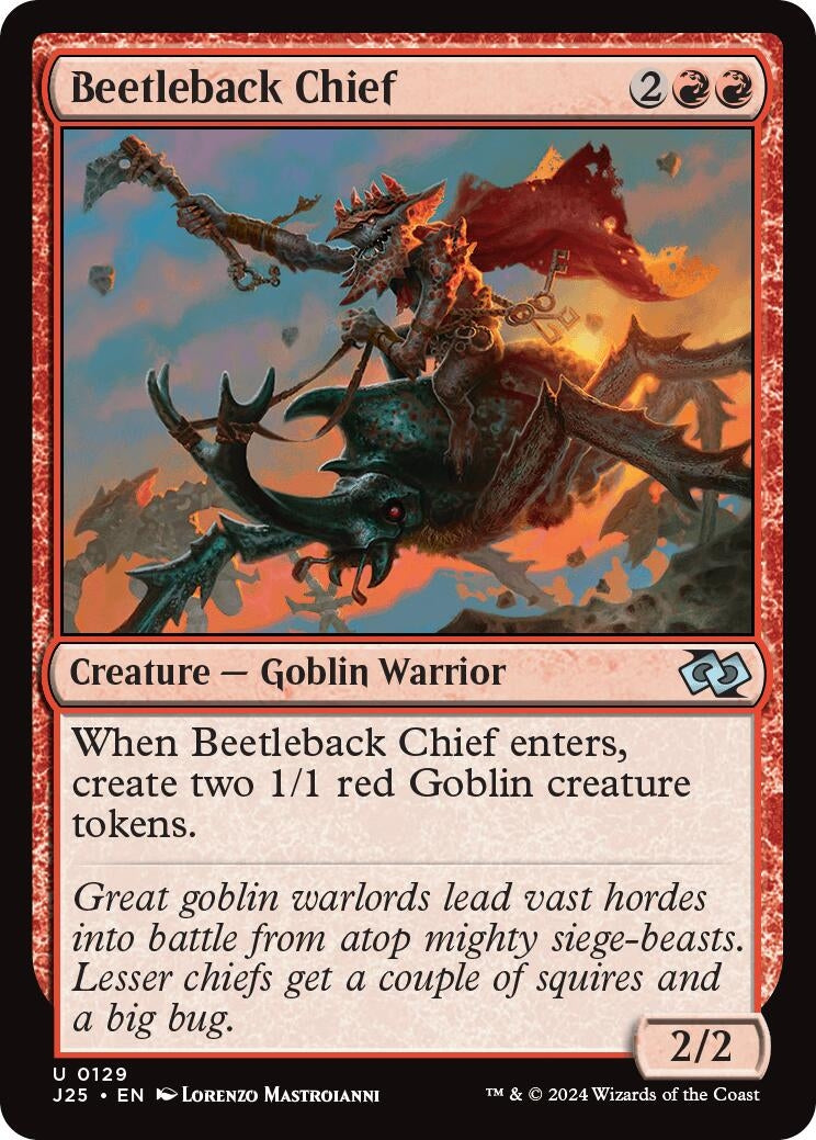 Image for Beetleback Chief (Foundations Jumpstart) (129) - Magic: The Gathering