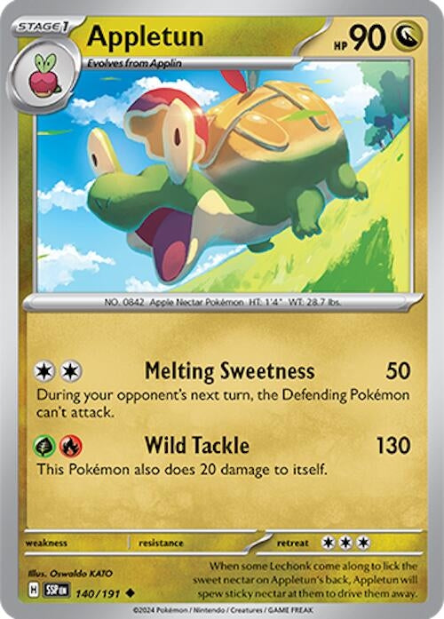 Image for Appletun (SV08: Surging Sparks) (140/191) - Pokemon