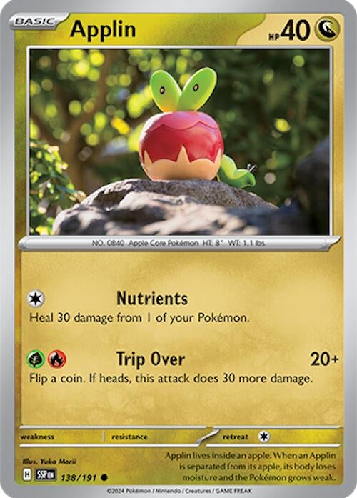 Image for Applin (SV08: Surging Sparks) (138/191) - Pokemon