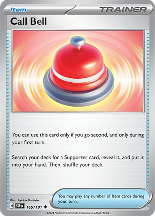 Image for Call Bell (SV08: Surging Sparks) (165/191) - Pokemon
