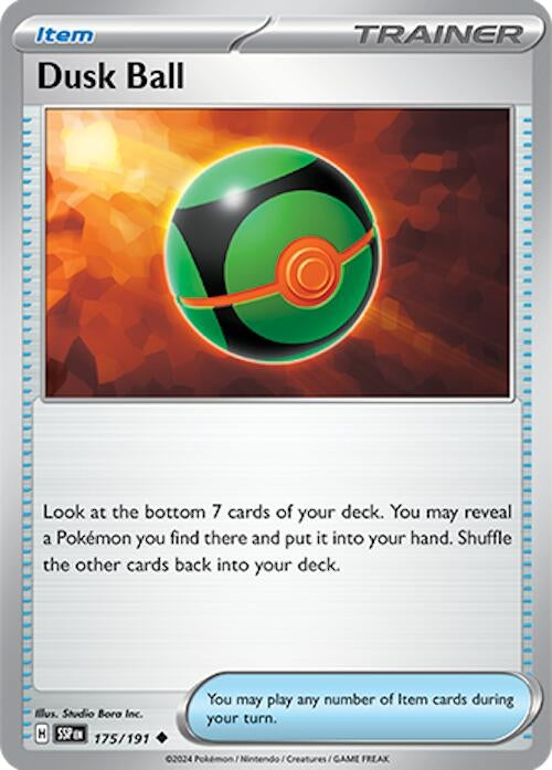 Image for Dusk Ball (SV08: Surging Sparks) (175/191) - Pokemon