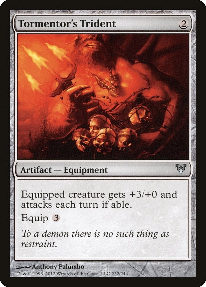 Image for Tormentor's Trident (Avacyn Restored) (222) - Magic: The Gathering